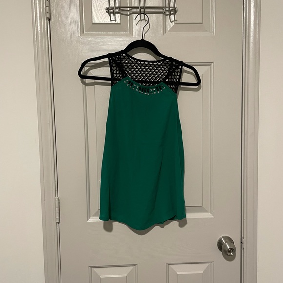 Express Tops - Express bejeweled tank top